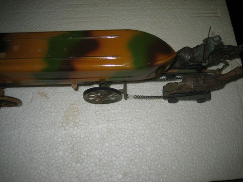 Lineol pontonwagen mit - pontonwagen, pferden