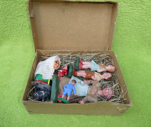 Antike figuren hänsel - hänsel,, gretel
