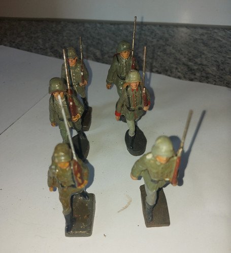 Masse kunststofffiguren - 6x, masse-/kunststofffiguren