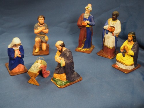 Alte krippenfiguren - 8,