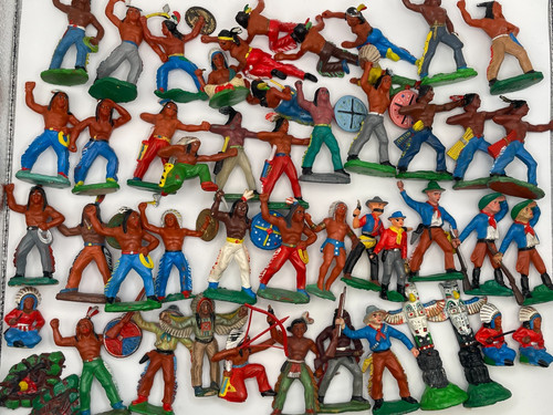 Western figuren konvolut - western,