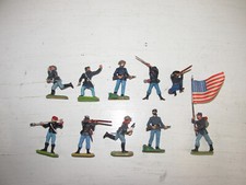 7. Konvolut 10 alte Elastolin