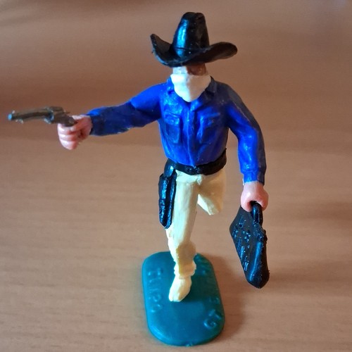 Britains cowboy auf pferd - auf,